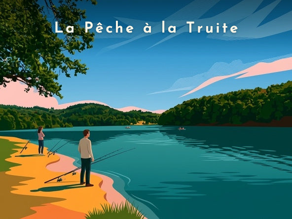 La Pêche à la Truite — Pôdevache, visuel seul
