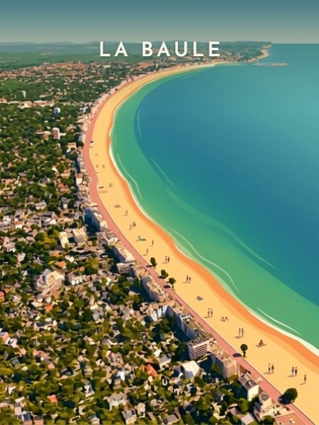 La Baule — Pôdevache, visuel seul