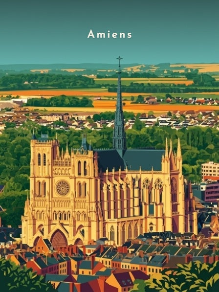 Panorama sur la cathédrale Notre-Dame — Pôdevache, visuel seul