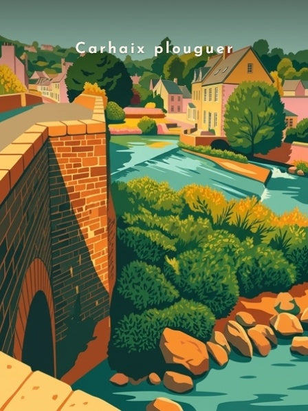 Les bords de l'Hyères — Pôdevache, visuel seul