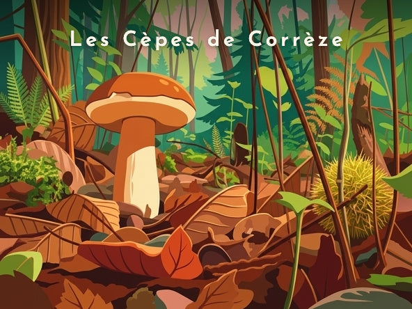 Les Cèpes de Corrèze — Pôdevache, visuel seul