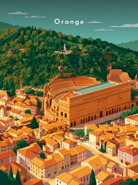 Le mur de scène du Théâtre antique — Pôdevache, visuel seul