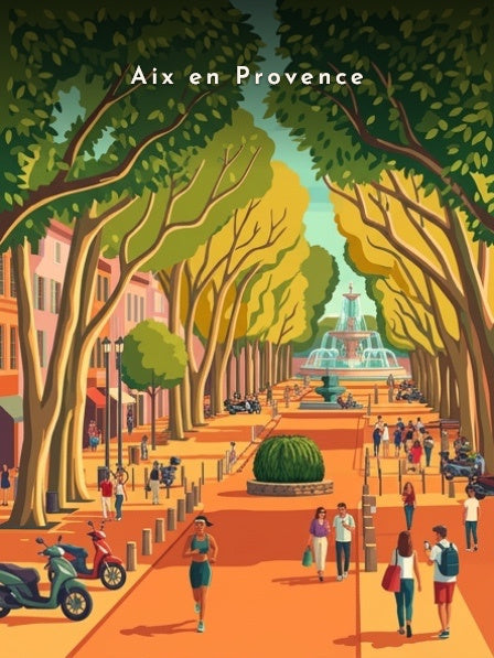 Le Cours Mirabeau — Pôdevache, visuel seul