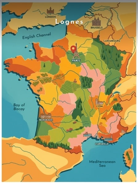 Localisation sur la carte de France — Pôdevache, visuel seul