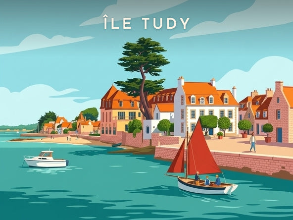 Le port — Pôdevache, visuel seul