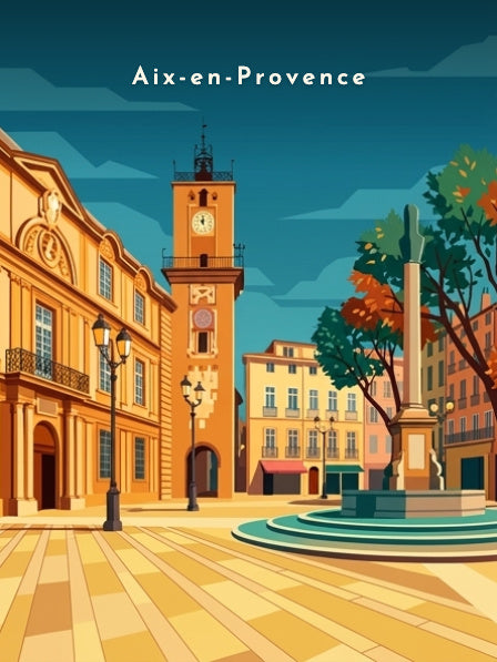 Place de l'Hôtel de Ville — Pôdevache, visuel seul