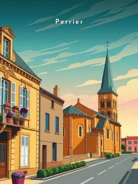 L'église paroissiale — Pôdevache, visuel seul