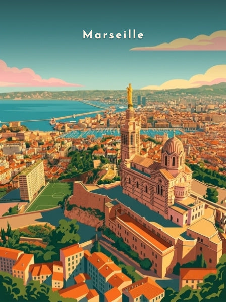 Basilique Notre-Dame de la Garde — Pôdevache, visuel seul