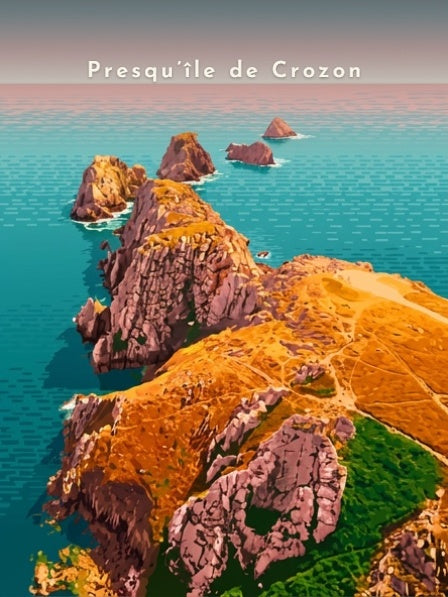 Presqu’île de Crozon — Pôdevache, visuel seul