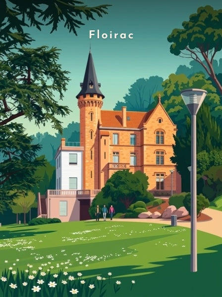Parc du Castel — Pôdevache, visuel seul