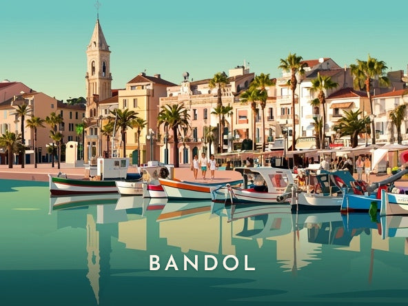 Le port et l'église Saint-François-de-Sales — Pôdevache, visuel seul