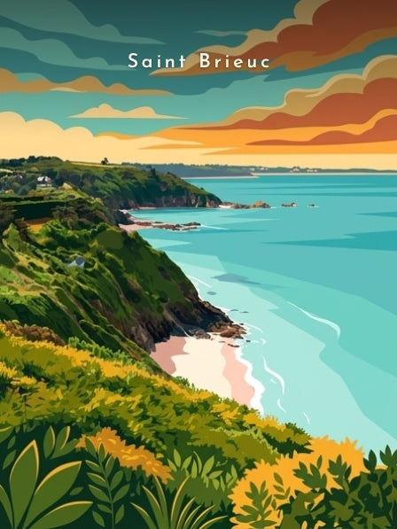 Falaises de la baie — Pôdevache, visuel seul