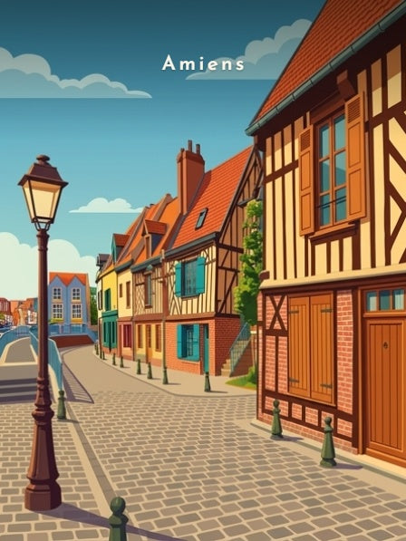 Ruelle pavée à Saint-Leu — Pôdevache, visuel seul