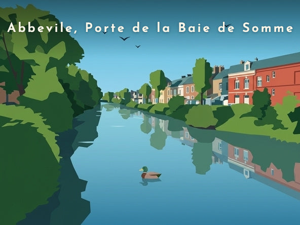 Abbevile, Porte de la Baie de Somme — Pôdevache, visuel seul