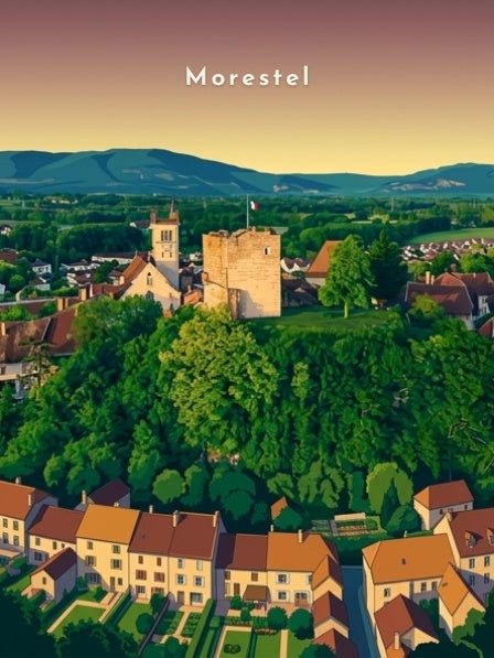 La Tour médiévale — Pôdevache, visuel seul