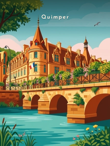 La Préfecture et l'Odet — Pôdevache, visuel seul