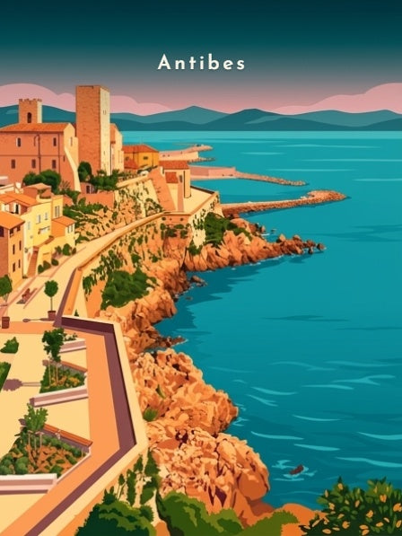 Vue en plongée sur les remparts — Pôdevache, visuel seul