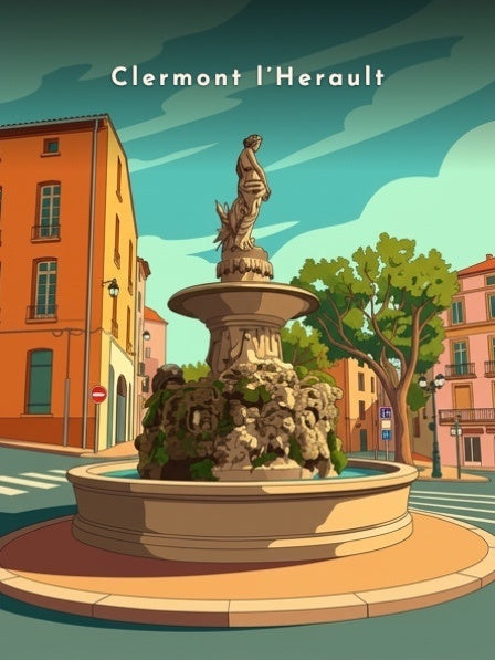 Clermont l’Herault — Pôdevache, visuel seul