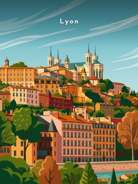 La colline de Fourvière — Pôdevache, visuel seul