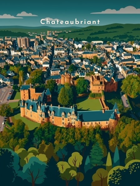 Vue panoramique sur le château — Pôdevache, visuel seul