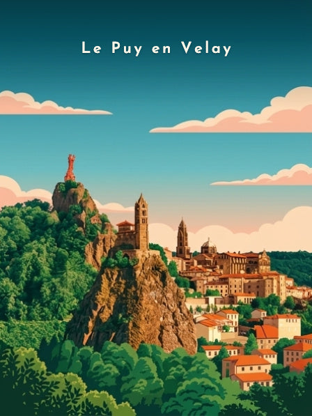 Rocher Saint-Michel d'Aiguilhe — Pôdevache, visuel seul