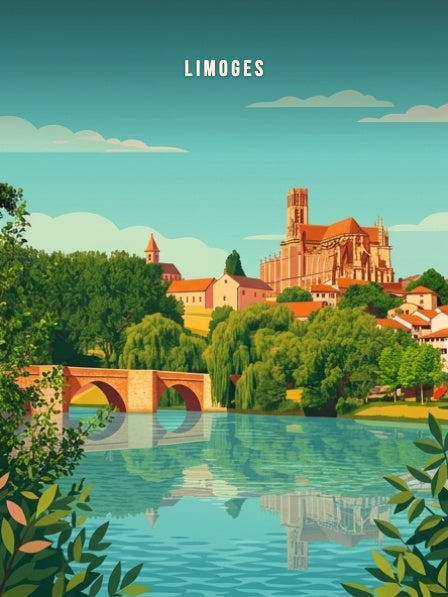 Pont Saint-Étienne et la cathédrale — Pôdevache, visuel seul