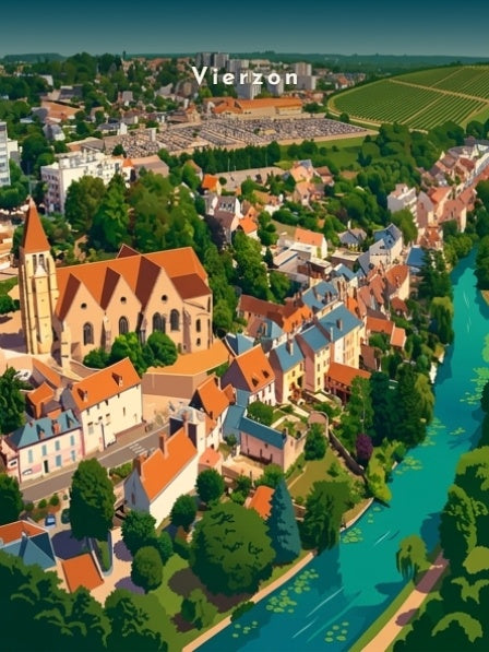 L'église Notre-Dame au bord de l'Yèvre — Pôdevache, visuel seul