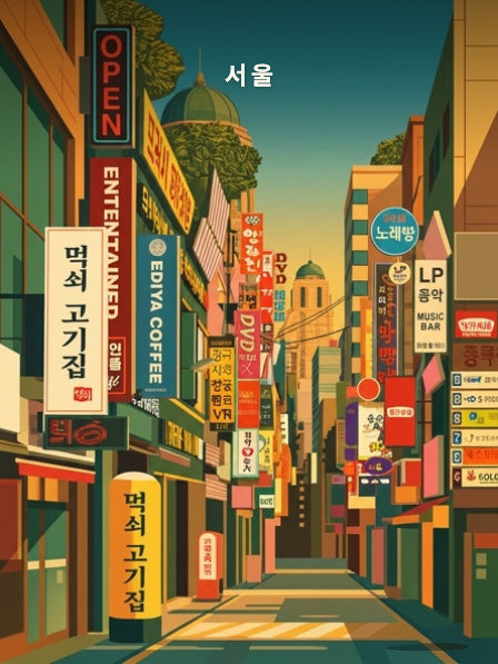 Séoul — Pôdevache, visuel seul