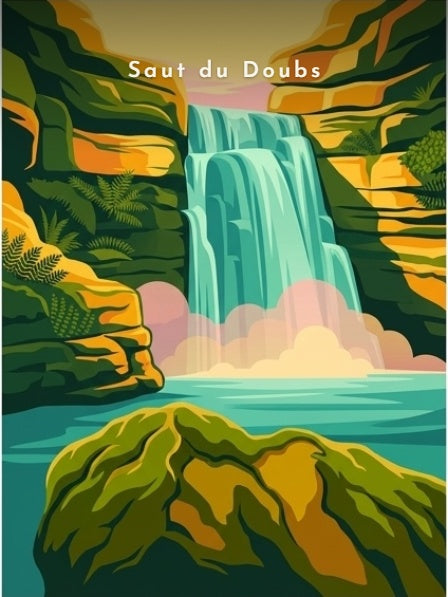 Saut du Doubs — Pôdevache, visuel seul