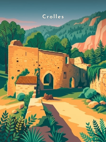 Ruines du château de Montfort — Pôdevache, visuel seul
