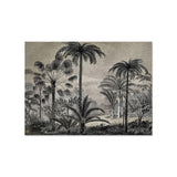 Laissez-vous séduire par ce set de table rectangle en vinyle imprimé forêt tropicale. Ce set de table aux couleurs vintage avec ses plantes et arbres donnera des airs de jardin botanique à votre table !