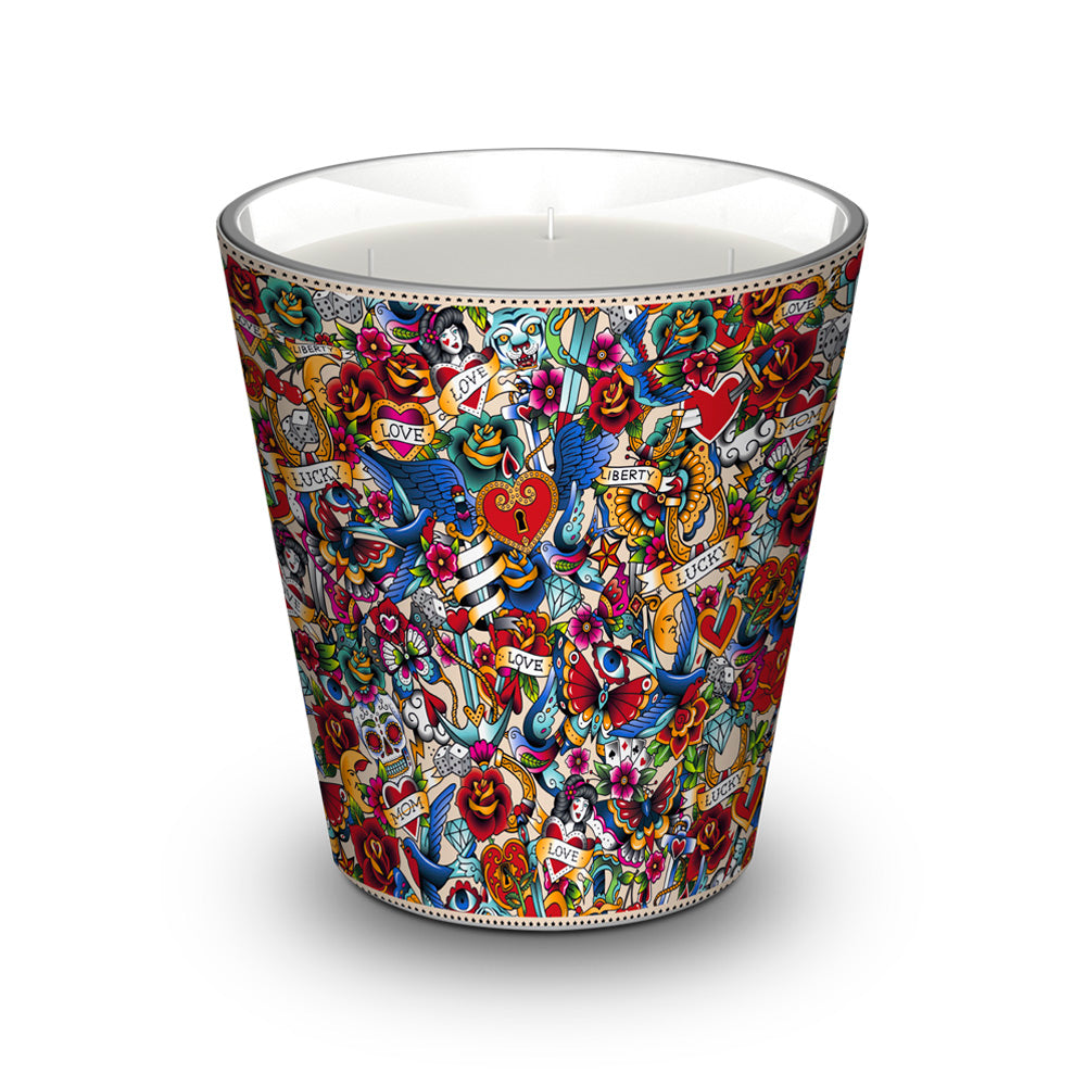 Tattoo Mix scented candle - Vanilla / Tonka Bean / Patchouli