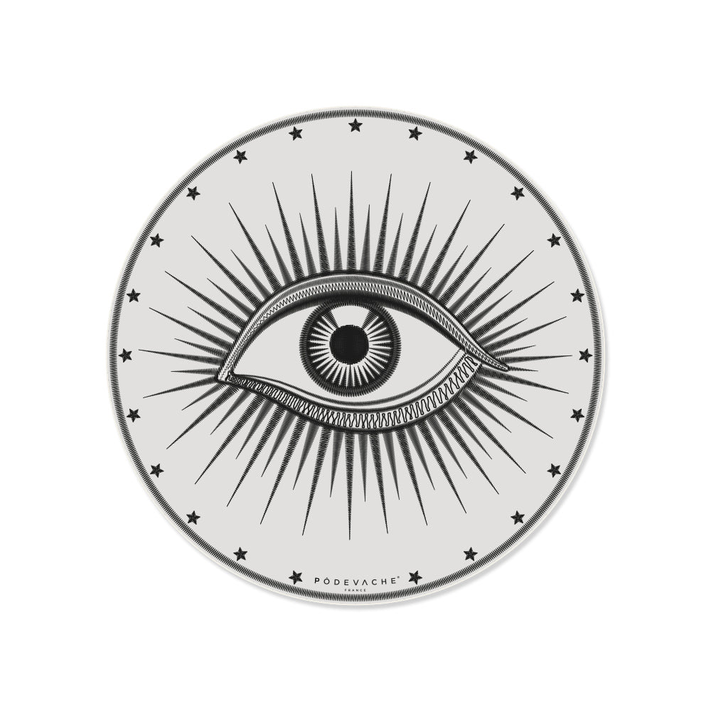 Eye vinyl placemat