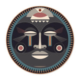 Maasai vinyl rug