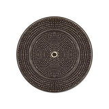 Laissez-vous séduire par ce set de table rond en vinyle imprimé aux formes géométriques ! Le set de table Sonora aux couleurs chaudes marrons vous transportera vers une faune sauvage !