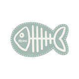 Meow vinyl fish bowl mat - Cat