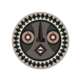 Set de table en vinyle rond — modèle Douala