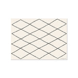 Set de table en vinyle rectangulaire — modèle Serenity