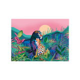 Set de table en vinyle rectangulaire — modèle Aldeia, motif jungle