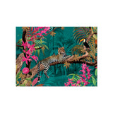 Set de table en vinyle rectangulaire — modèle Guama, motif jungle