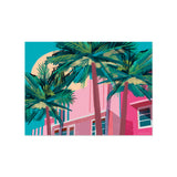Set de table en vinyle rectangulaire — modèle Rio, motif jungle