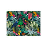 Set de table en vinyle rectangulaire — modèle Janeiro, motif jungle