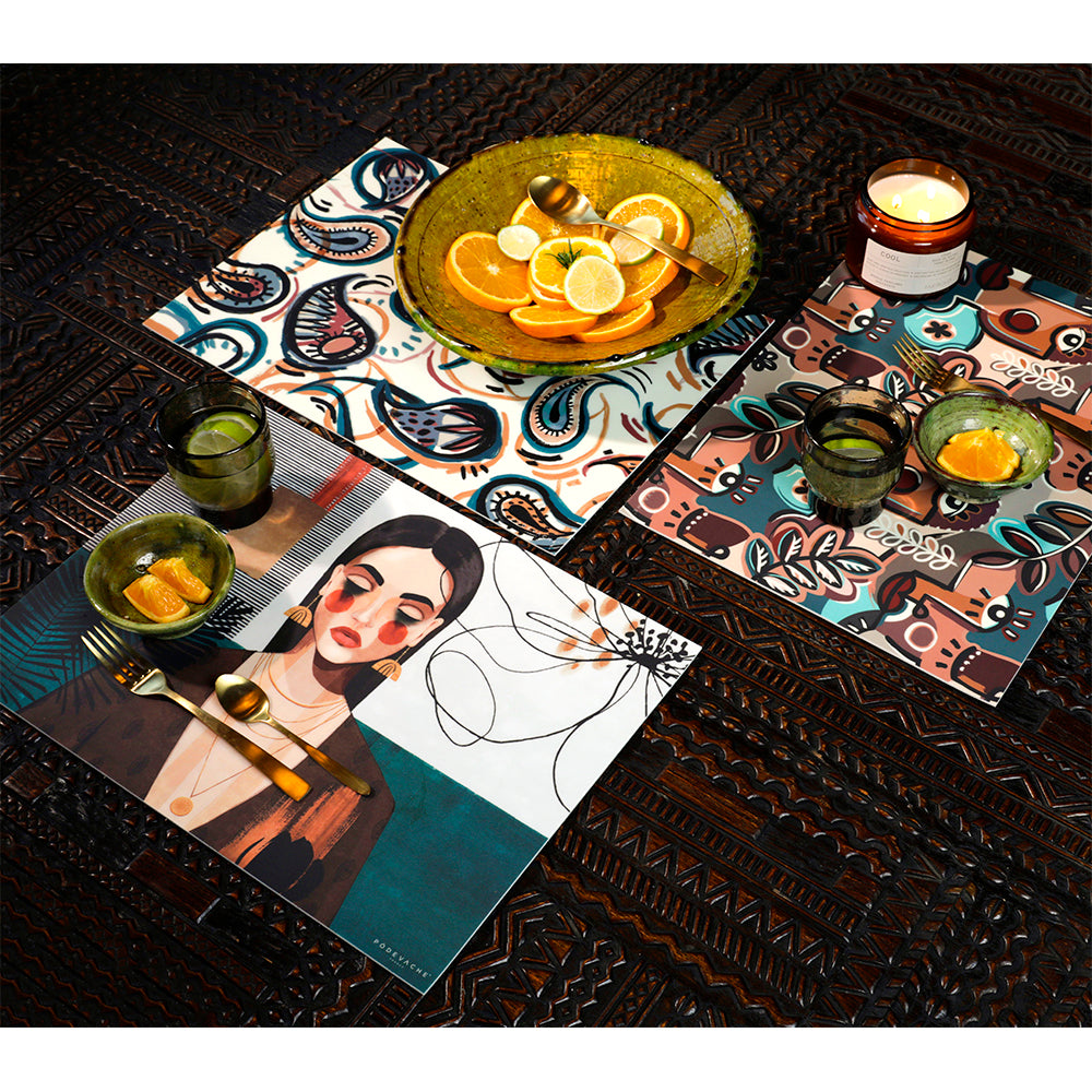 Safi vinyl placemat