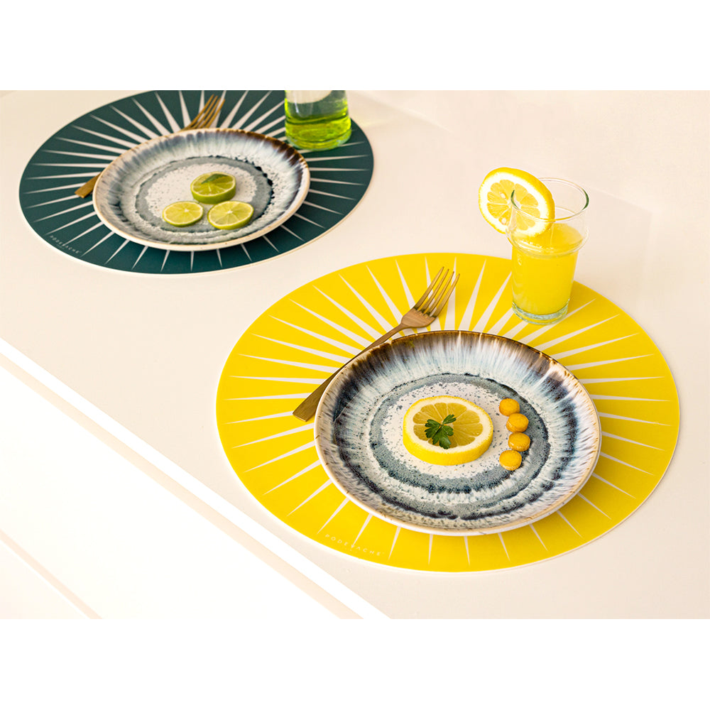 Vinyl placemat Myko Yellow