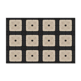 Tapis vinyle en vinyle rectangulaire — modèle Gela
