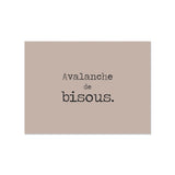 Set de table en vinyle rectangulaire — modèle Avalanche