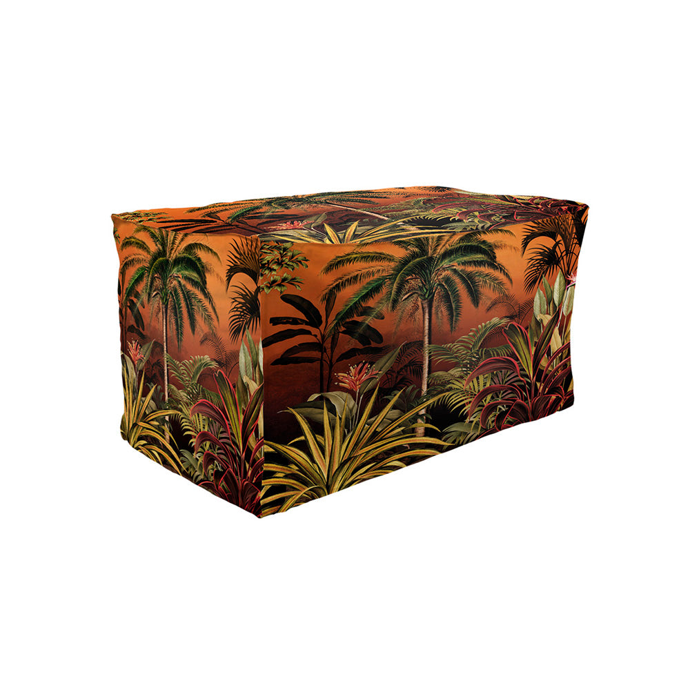 Baja velvet pouf