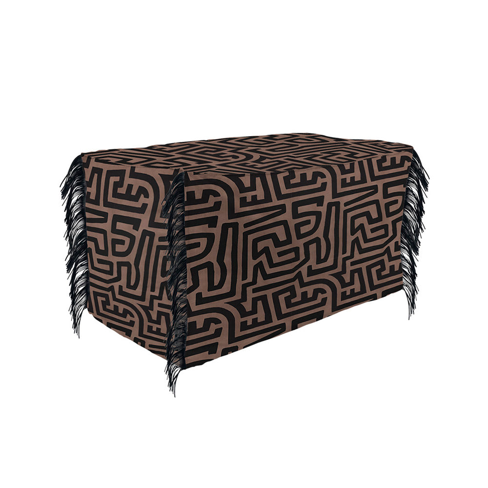 Lubao velvet pouf