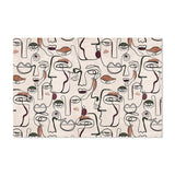Tapis vinyle en vinyle rectangulaire — modèle Banza