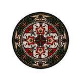 Set de table en vinyle rond — modèle Bario